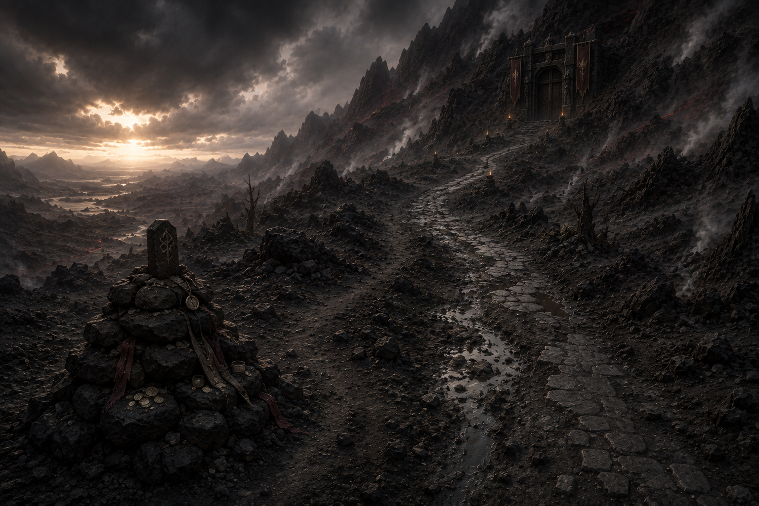 The Cinder Trail of Abadonya