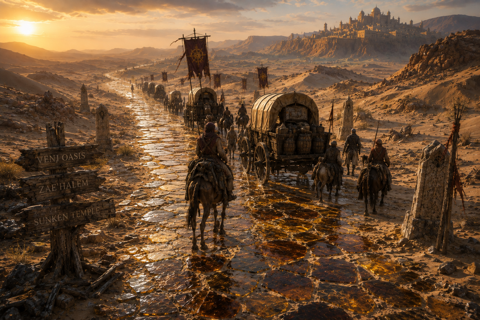 The Glass Road of Abadonya