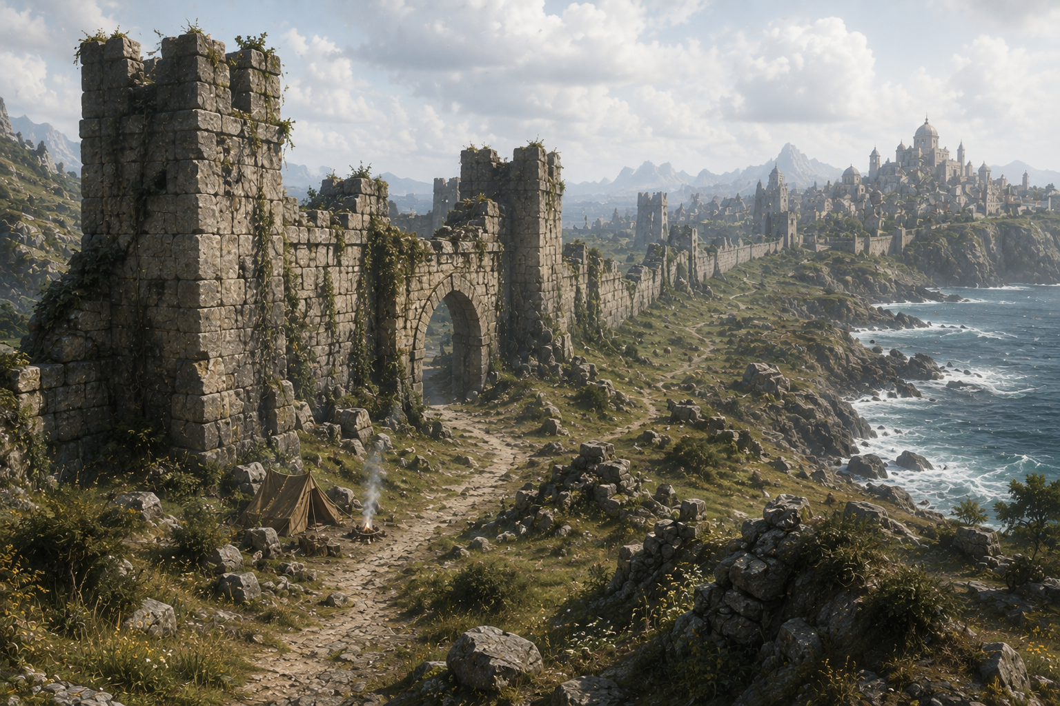 The Old Wall of Abadonya