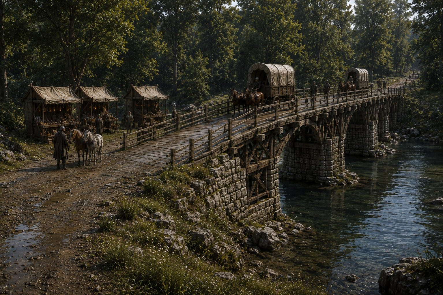 Willowshade Crossing in Keynew, Abadonya